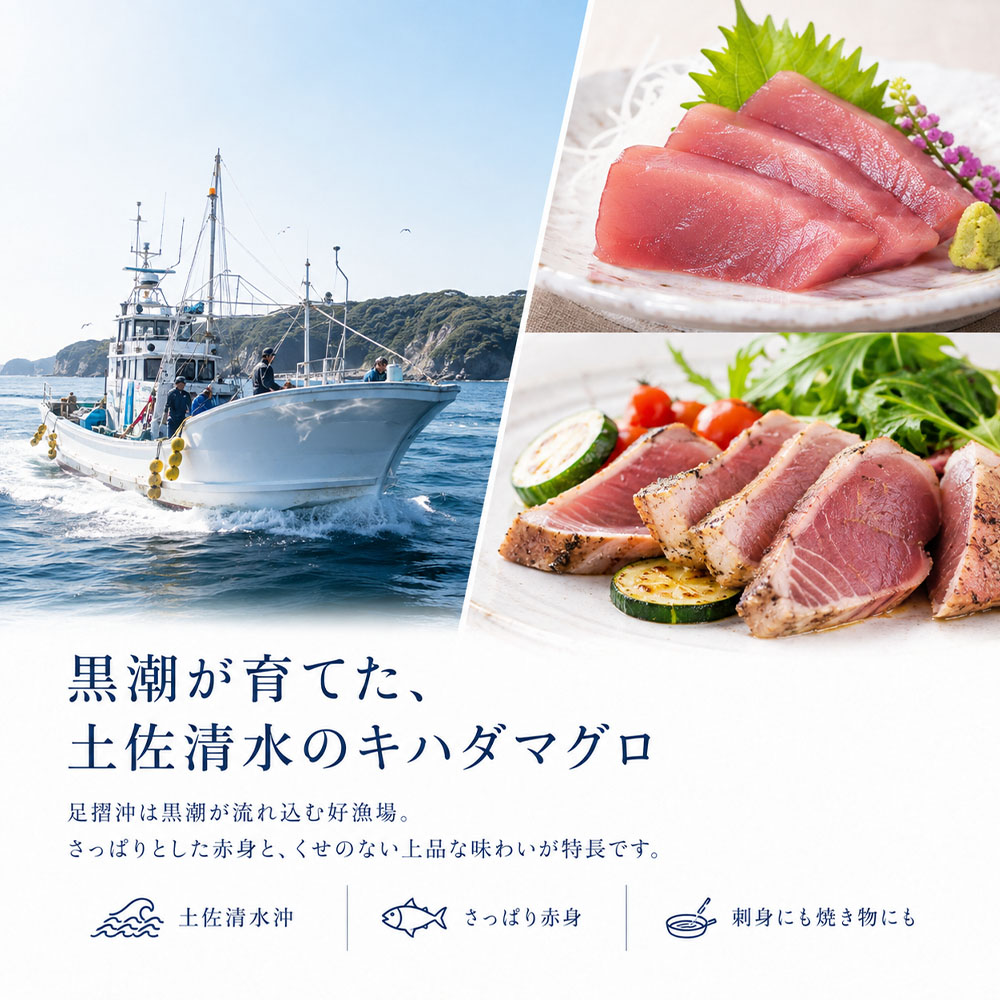 キハダマグロ 1尾 約2～2.5kg 約40～60cm 約8～12人前 下処理なし まぐろ 鮪 天然 刺身 お刺身 刺し身 丸ごと 1本 1尾 お造り 魚 海鮮 食品 冷蔵 配送 高知県【R01757