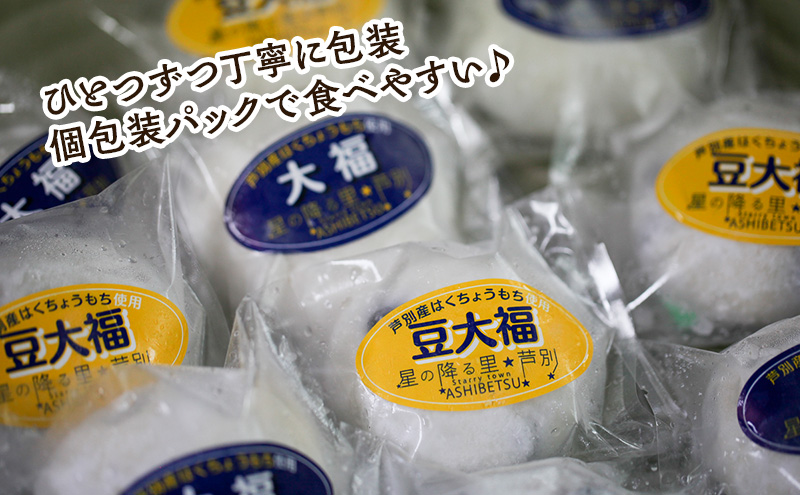 【芦別産はくちょうもち使用】大福 10個セット 和菓子 餅 もち 芦別観光協会