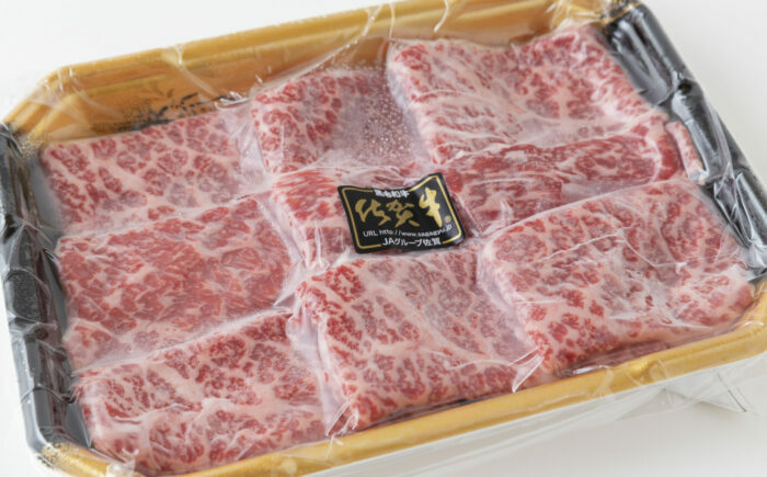 佐賀牛モモスライス 計600g（300g×2パック）/ すきやき しゃぶしゃぶ / 佐賀県 / 上場食肉 [41AOCS054]