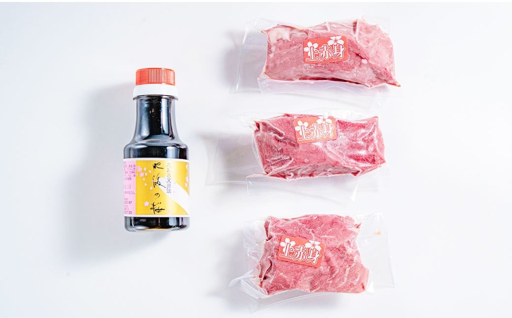 【桜屋】上赤身馬刺し300g