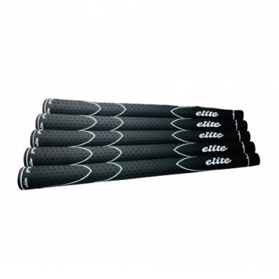 ふるさと納税 東大阪市 《バックラインあり/ブラック/5本》X360RUBBER　M60　ゴルフ練習器具　エリートグリップ