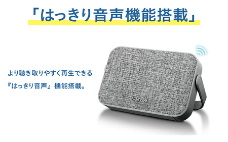 テレビ用ワイヤレススピーカー SP-15 - テレビの音を手元ではっきり聴ける！