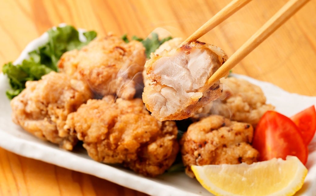 【訳あり】 出汁香る唐揚げ モモ ムネ ミックス 1kg （200g×5パック）