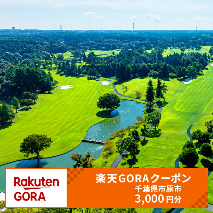 【ふるさと納税】千葉県市原市の対象ゴルフ場で使える楽天GORAクーポン寄付額10,000円 (クーポン3,000円) | goraクーポン ゴルフ 利用券 ゴルフ利用券 ゴルフプレー券 プレー利用券 コース利用券 利用券 プレー券 チケット ゴルフ場 ラウンド 関東 千葉県 市原市