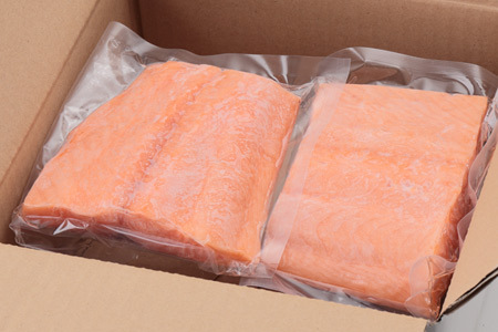 生食可アトランティックサーモン2P(計400～500g) G-81001