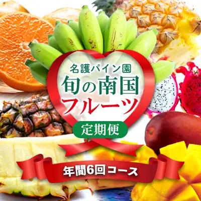 フルーツ定期【名護パイン園】旬の南国フルーツ定期便（6回コース）
