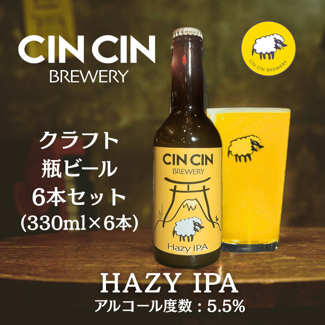 【ふるさと納税】【6本セット】DRY Hazy IPA / Hazy IPA 瓶330ml YBC006
