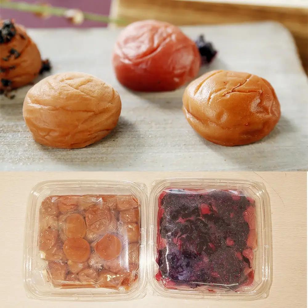 紀州南高梅　甘仕立て(塩分10％)500g＋紫蘇仕立て(塩分25％)500g　shokibai002A【shokibai002A】
