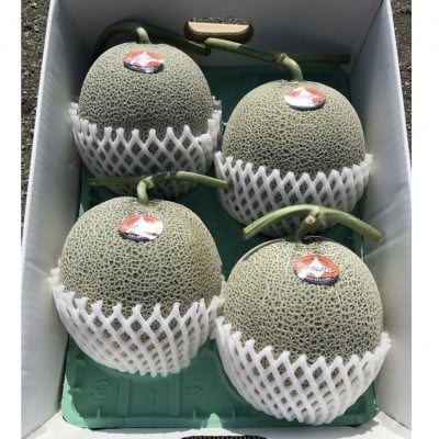 
                  ＜2026年発送＞特選　富良野メロン (赤肉)　4玉か5玉(大箱　計約8kg)【1272080】
                