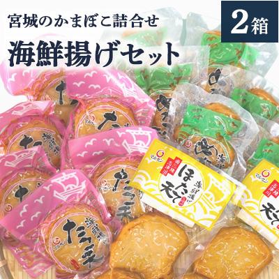 ふるさと納税 南三陸町 海鮮揚げセット(2箱)