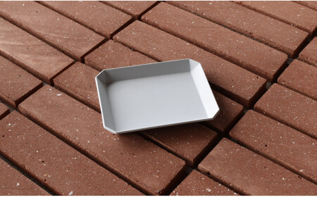 1616/ TY Square Plate 130 Grey 5枚セット【1616/arita japan】有田焼 食器 器 皿 小皿 角皿 スクエア プレート グレー シンプル 35000円 3.5