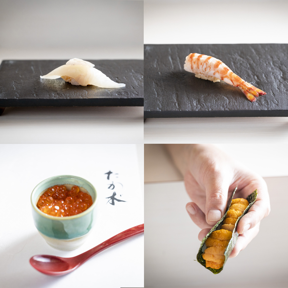たかぎ 食事券 ￥100,000（10,000円分×10枚）│寿司 コース おまかせ 和食 ミシュラン ビブグルマン おいしい ギフト ディナー プレゼント グルメ 家族 カップル ペア 記念日_イメ