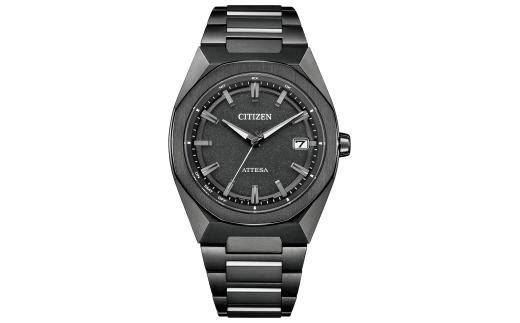 【期間限定(12/25～1/31)寄附額】シチズン腕時計 アテッサ CB3045-61E CITIZEN メンズ 電波 時計 岩手県 北上市 松村時計店 V0064 発電 贈り物 記念日ギフト 父の日 母の日 誕生日 結婚祝い 結婚記念日 お祝い ビジネスウォッチ メンズウォッチ 成人 就職 お祝い