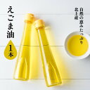 【ふるさと納税】【 数量 限定 】 えごま油 (110ml)×1本 国産 岩手県 北上産 えごま エゴマ 荏胡麻 ごま油 健康 美容 低温低圧 純国産 ドレッシング にも！ぜひ お試し ください