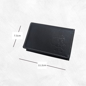 コジュリンくん 牛革 名刺入れ(ネイビー)