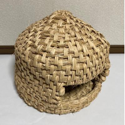 ふるさと納税 甲賀市 信楽産 稲わら製 【猫ちぐらB】 |  | 01