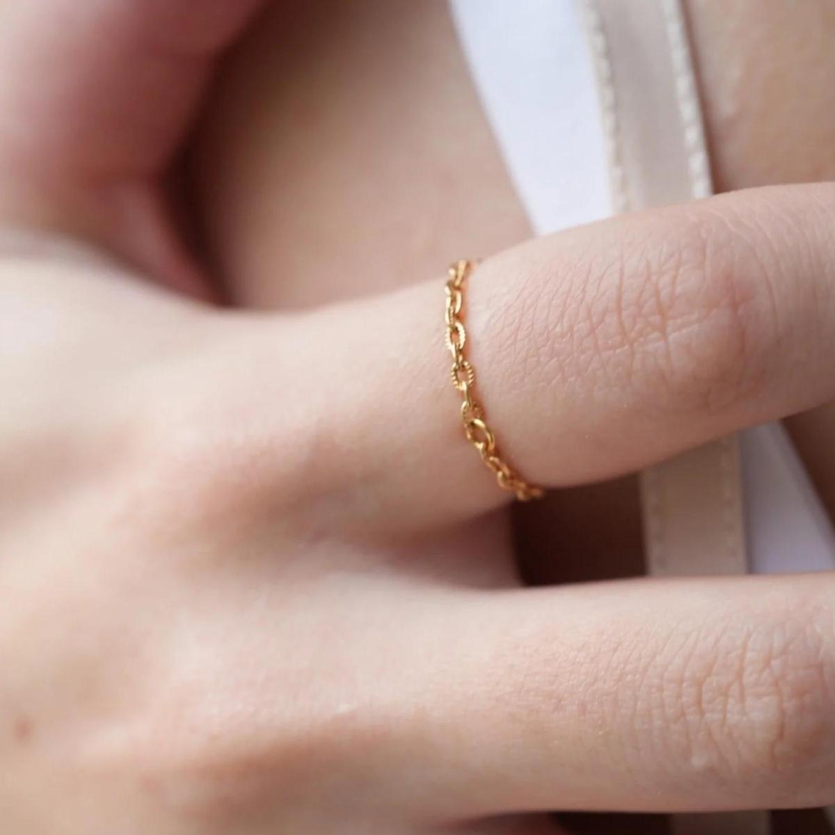 【ふるさと納税】【LENERAオリジナルリング】bumy ring / 14kgf