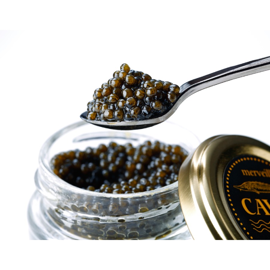 ＜merveille caviar＞【純国産宮崎キャビア】メルベイユキャビア　＜40g＞