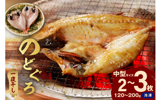【テレビで紹介されました】のどぐろ一夜干し個包装2～3枚「中型サイズ120～200gサイズ」 のどぐろ 一夜干し 干物 浜田市  【005_2085】