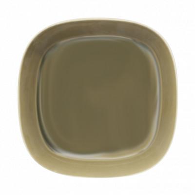 ふるさと納税 瑞浪市 美濃焼 プレーリー オリーブ 【2枚SET プレートのみ L 21.5×3.8cm】 小田陶器 |  | 01