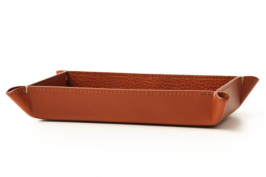 SOMES GL-15 レザートレー ブラウン [ソメスサドル 北海道 砂川市 12260915] ソメス インテリア トレー 日本製 本革 革 革製品 レザー