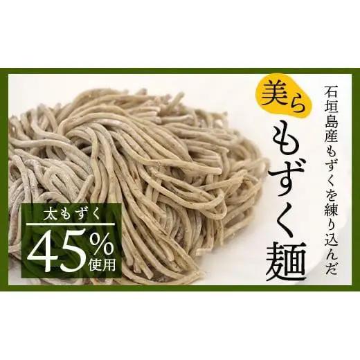 石垣島産　美らもずく麺（生麺2人前）&塩もずく（石垣島産太もずく）　RR-1