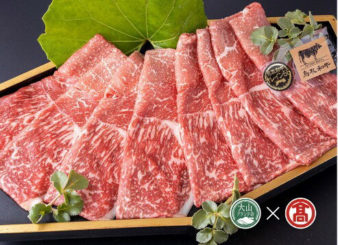 【ふるさと納税】【皆生菊乃家】鳥取和牛 A4ランク以上 サーロインしゃぶしゃぶすき焼き用 400g 冷凍（しゃぶしゃぶ すき焼き用）（大山ブランド会）【43-CE5】しゃぶしゃぶ用 スキヤキ 肉 和牛 牛肉 国産 鳥取県産 ブランド牛 お取り寄せ グルメ 鳥取県 米子市 送料無料