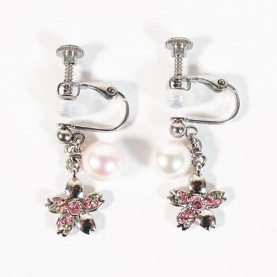 ふるさと納税 松山市 さくらひめパールイヤリング/シルバー |  | 01