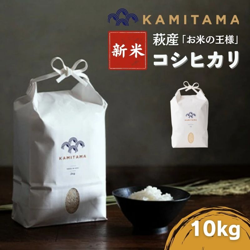【ふるさと納税】コシヒカリ 令和7年 10kg 米 コメ こめ 萩産 KAMITAMA