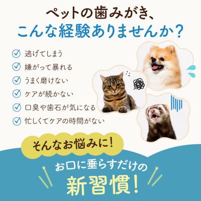 ふるさと納税 川口市 ペット用オーラルケア ピードット(R)パーフェクトオーラルプロ 50ml×3本 |  | 01