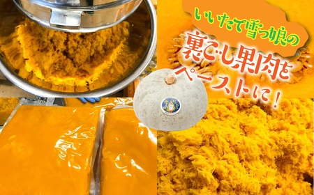 【ジャパン・フード・セレクション グランプリ受賞！】飯舘村名物 いいたて雪っ娘 かぼちゃペースト 2kg ITTAB005