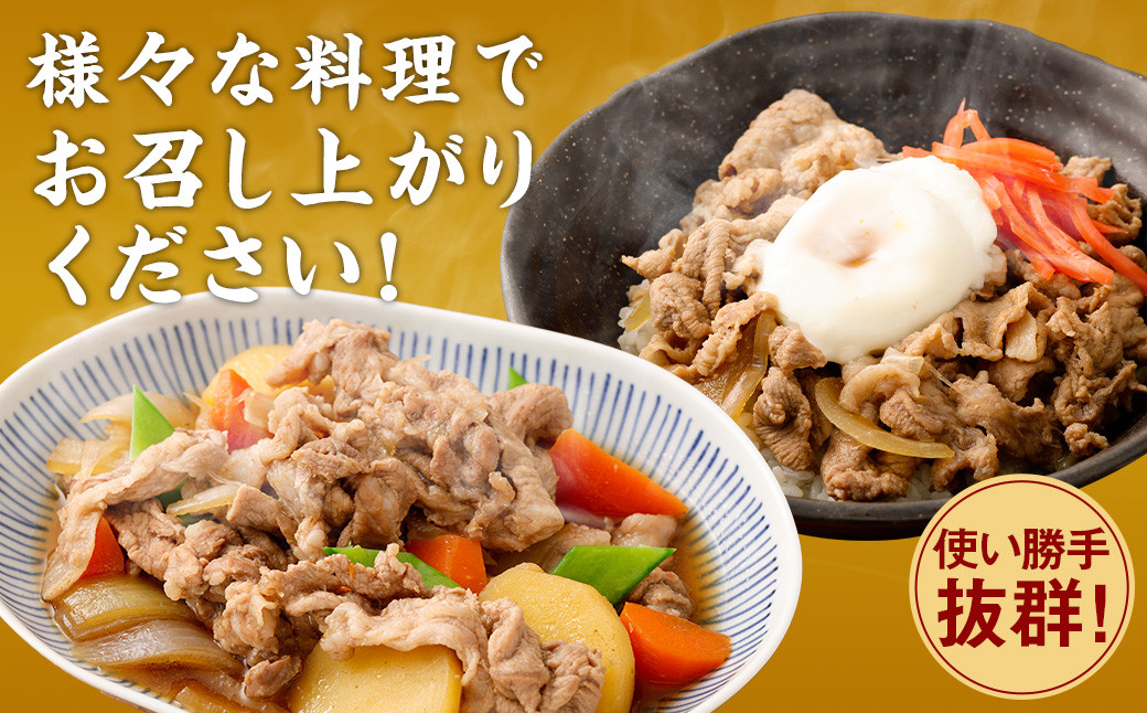 ＜宮崎県産豚こま切れ（モモ・ウデ） 250g×10パック 計2.5kg＞