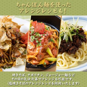 【製麺所直送】極旨！塩ちゃんぽん4食セット