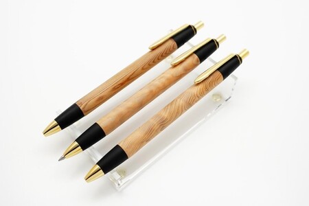 天然屋久杉無垢ボールペン・ストレートタイプ(0.7mm)1本 （ペン 文房具