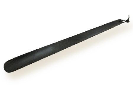靴ベラ　ロング（黒檀）KT-2-2