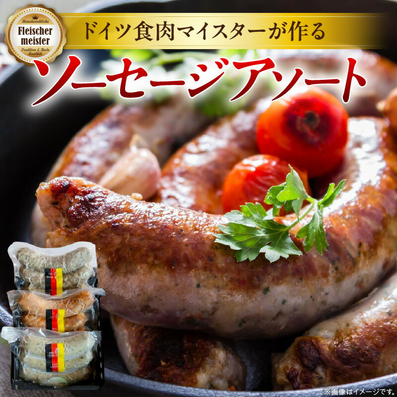 【ふるさと納税】ドイツ食肉マイスターが作るソーセージアソート｜ソーセージ 生ソーセージ 手作り 国産 お取り寄せ ギフト 粗挽き おつまみ キャンプ BBQ お弁当