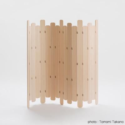 ふるさと納税 津山市 ヒノキのパーテーション　TSUYAMA FURNITURE