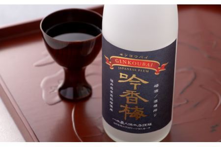 福井県産梅を使用した梅酒　吟香梅(720ml×2本) [A-008063]