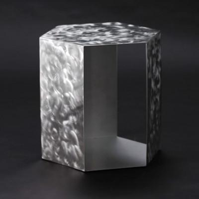 ふるさと納税 静岡市 【板金屋がつくる】メタルインテリア シェルフ Honeycomb/Cloud 交互開放型