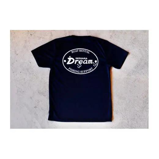 【９月３０日受付終了】【ネイビーLLサイズ】レンタルボート ドリーム オリジナル Tシャツ 池原ダム バス釣り Dream