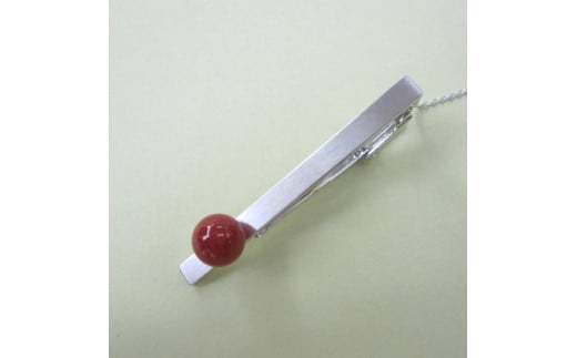 珊瑚職人館の珊瑚のタイピン10