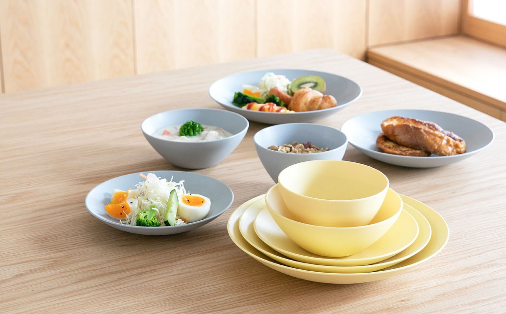 ＜お米から生まれた＞ ほわり食器5種セット