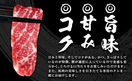 馬刺し 霜降り馬刺し スライス 200g 阿蘇牧場《30日以内に出荷予定(土日祝除く)》 馬刺し 馬肉 熊本県 産山村 肉【配送不可地域：離島】