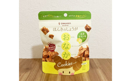 ほんきのしょうが おなかクッキー 天草レモン味10袋セット【ジンジベル】クッキー[AYAD018]