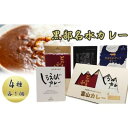 【ふるさと納税】黒部名水カレー（4種類）　【 カレー レトルト 保存食 非常食 惣菜 スープカレー 】