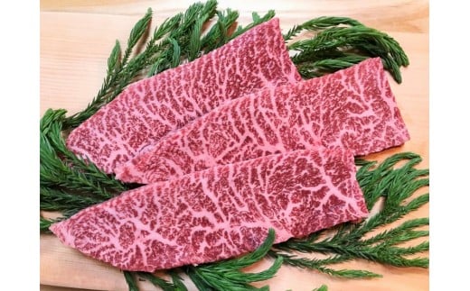 飛騨牛 5等級 イチボステーキ 3枚  牛肉 和牛 飛騨市推奨特産品 古里精肉店謹製 E0036