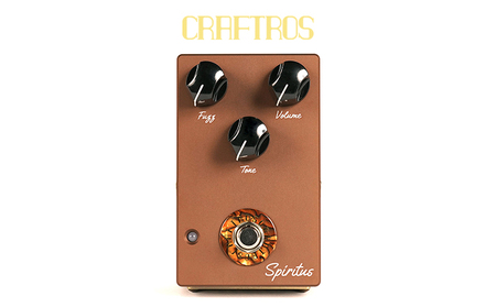 ギター SpiritusCRAFTROS オーバードライブ ファズペダル エフェクター ギター