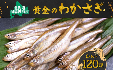 洞爺湖町産 黄金のわかさぎ 18尾×6P 計108尾 北海道産 ワカサギ わかさぎ 川魚 魚介類 産地直送 冷凍 お取り寄せ グルメ 料理 天ぷら フライ とうやマルシェ 北海道 洞爺湖町