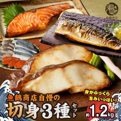 ふるさと納税 湯浅町 和歌山魚鶴仕込みのだし漬け銀だら切身4切・銀鮭切身4切・塩さばフィレ4枚(真空パック入) 　小分け