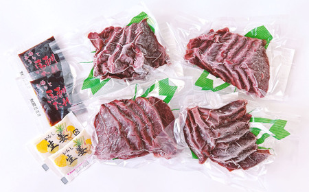 【 6回 定期便 】まな板不要 カット済み 希少な 純国産 馬刺し 赤身 約 200g ( 50g ×4P） タレ付き | 熊本県 熊本 くまもと 和水町 なごみ 馬肉 日本原産 国内肥育 小分け 冷